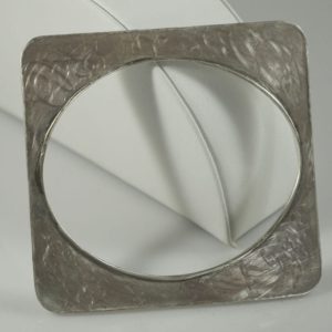 צמיד כסף מרובע